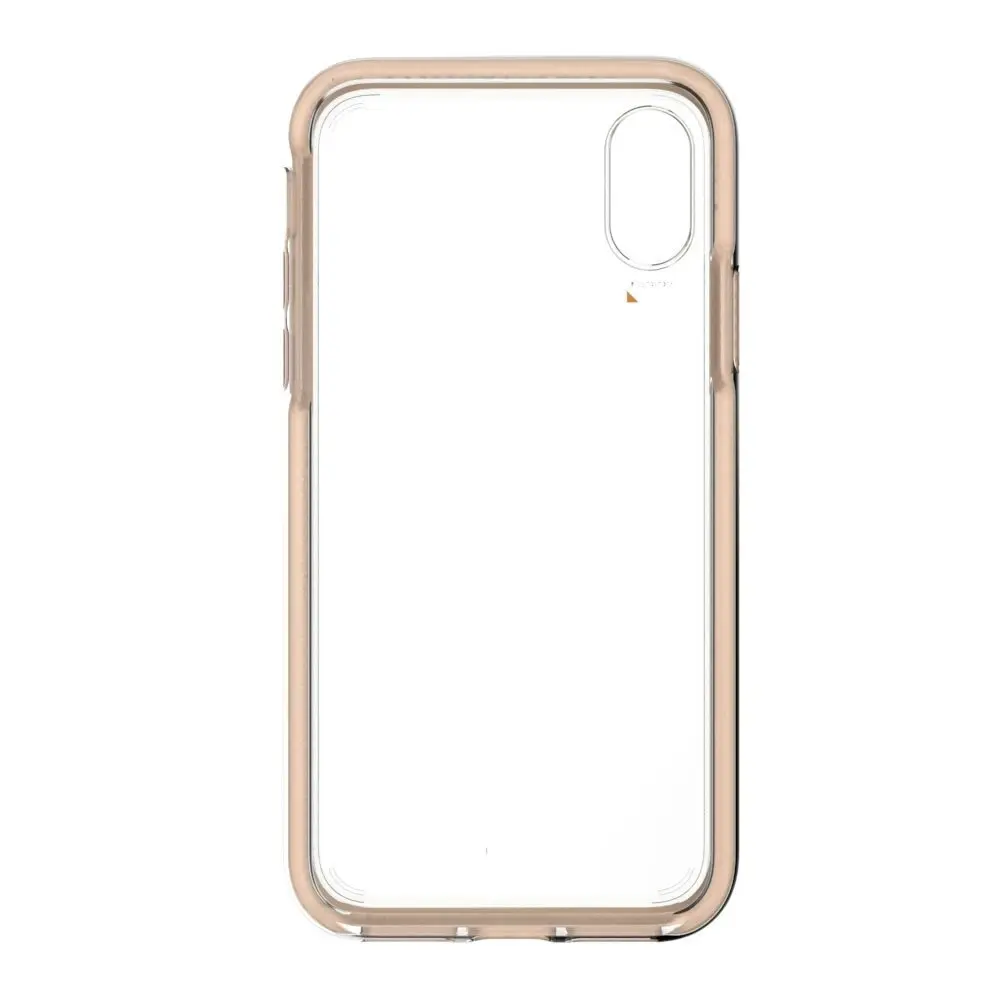 EFM Aspen D3O Case Armour Mobile Protective Cover for Apple iPhone XR Clear/Gold