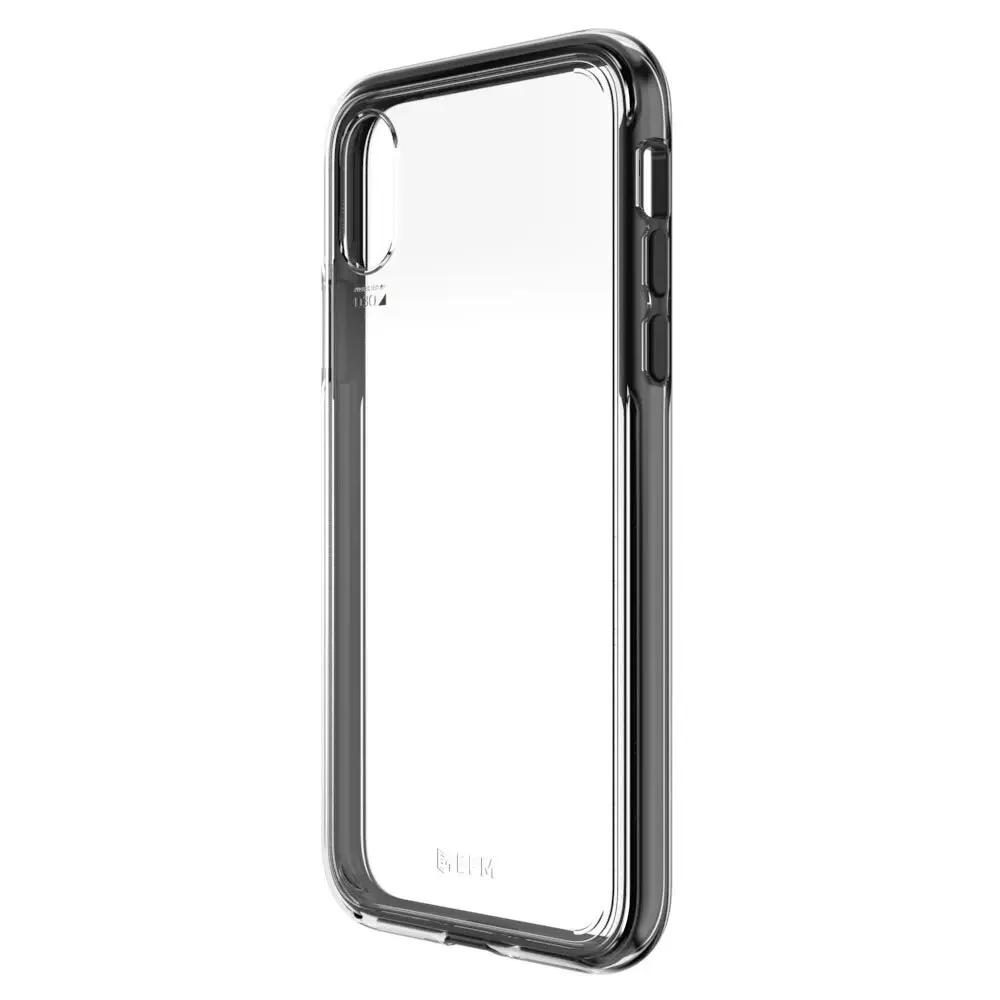 EFM Aspen D3O Case Armour Mobile Protection Cover for iPhone XS Max Clear Black