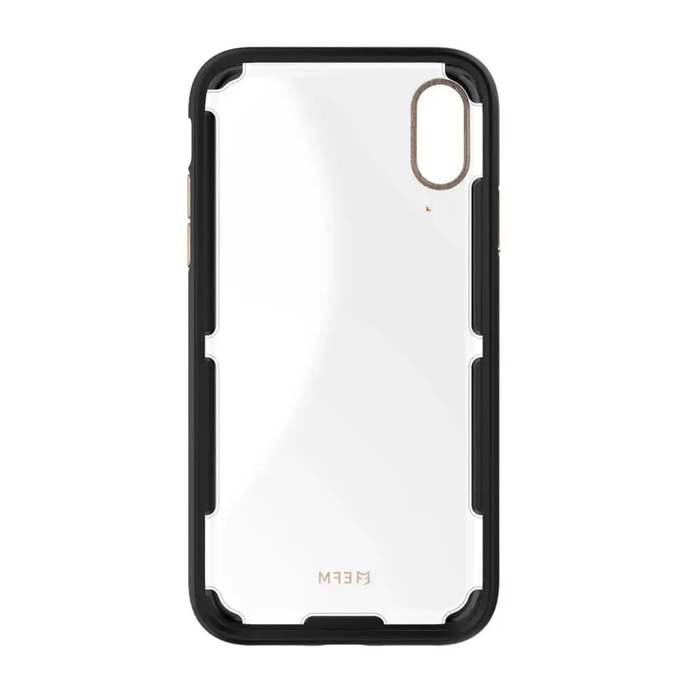 EFM Cayman D3O Case Armour Mobile Clear Cover for Apple iPhone X/XS Black/Copper