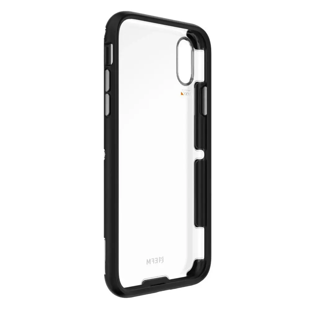 EFM Cayman D3O Case Armour Cover Protect for Apple iPhone XS Max Black/Space GRY