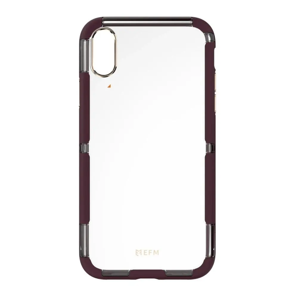 EFM Cayman D3O Case Mobile Armour Protection Cover for iPhone XS Max Mulberry/GD