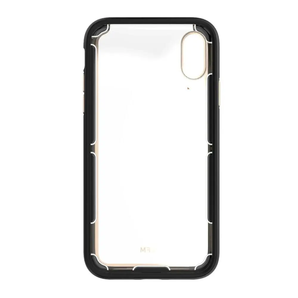 EFM Cayman D3O Armour Case Protect Mobile Cover f/ Apple iPhone XS Max Gold Trim