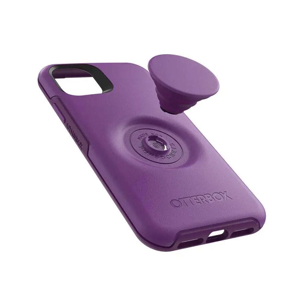 Otterbox Symmetry + Pop Socket Grip Holder Case Cover for iPhone 11 Pro Lollipop