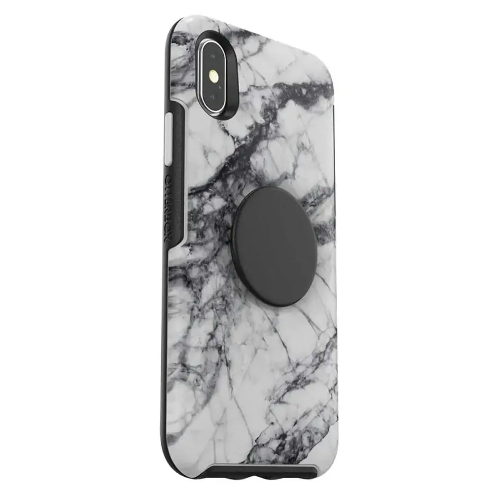 Otterbox Otter + Pop Holder Drop Proof Symmetry Case for iPhone X/Xs WHT Nebula