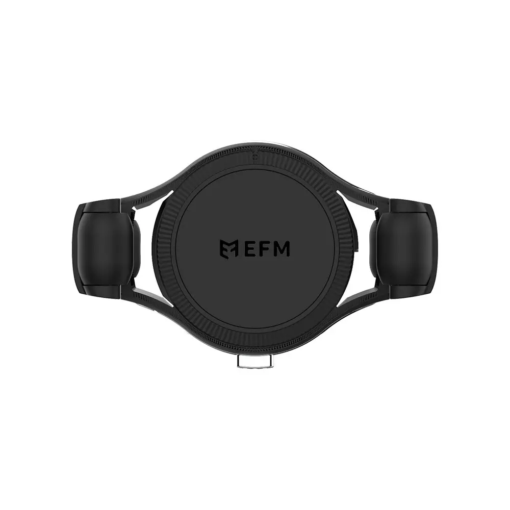 EFM Car Vent Phone Mount/Holder 15W Wireless Charger Graphite