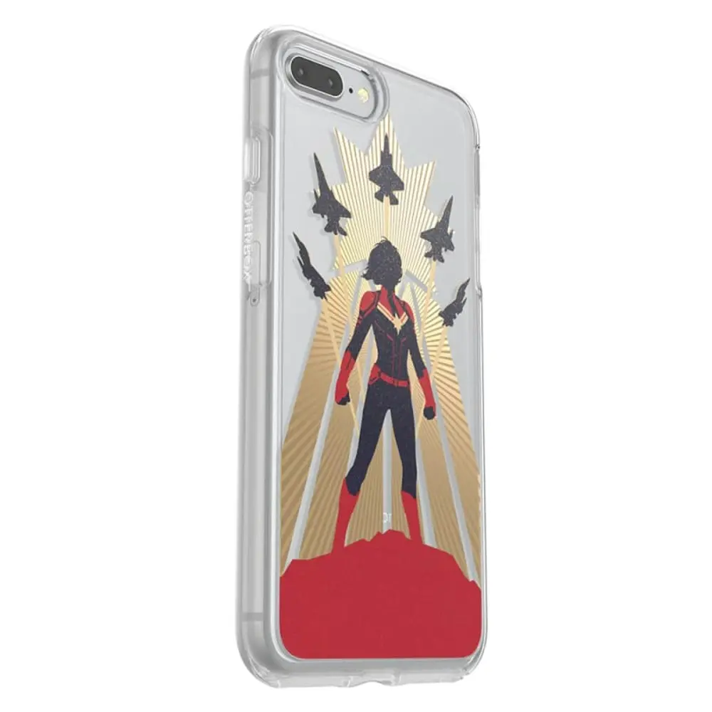 Otterbox Symmetry Marvel Drop Proof Case/Cover f/ iPhone 7/8 Plus Captain Marvel