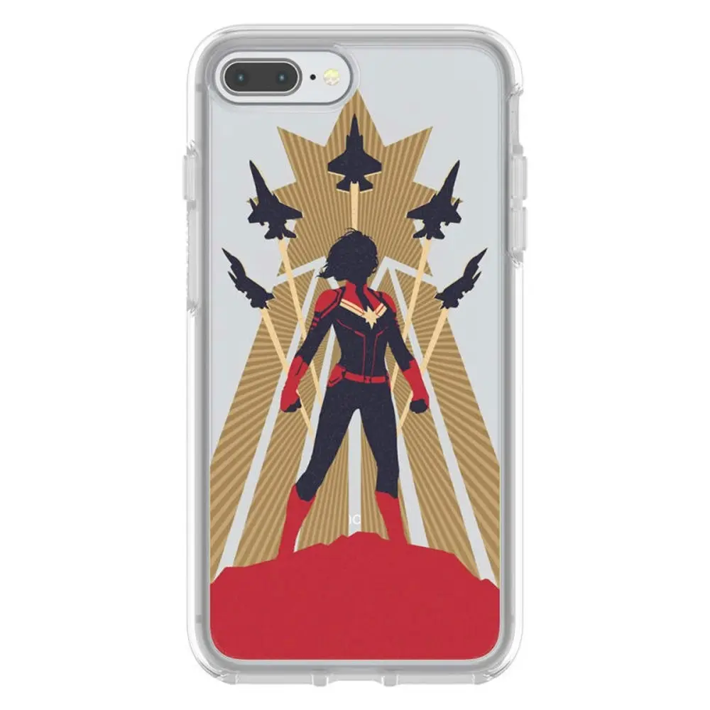 Otterbox Symmetry Marvel Drop Proof Case/Cover f/ iPhone 7/8 Plus Captain Marvel