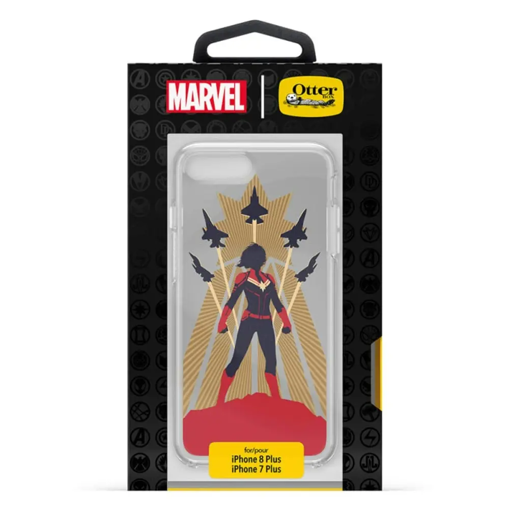 Otterbox Symmetry Marvel Drop Proof Case/Cover f/ iPhone 7/8 Plus Captain Marvel