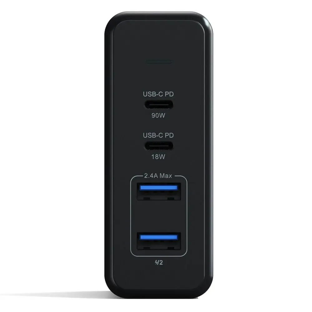 Satechi 108W Pro USB-C/USB-A Charging Port Multi-Port Desktop Charger Space Grey