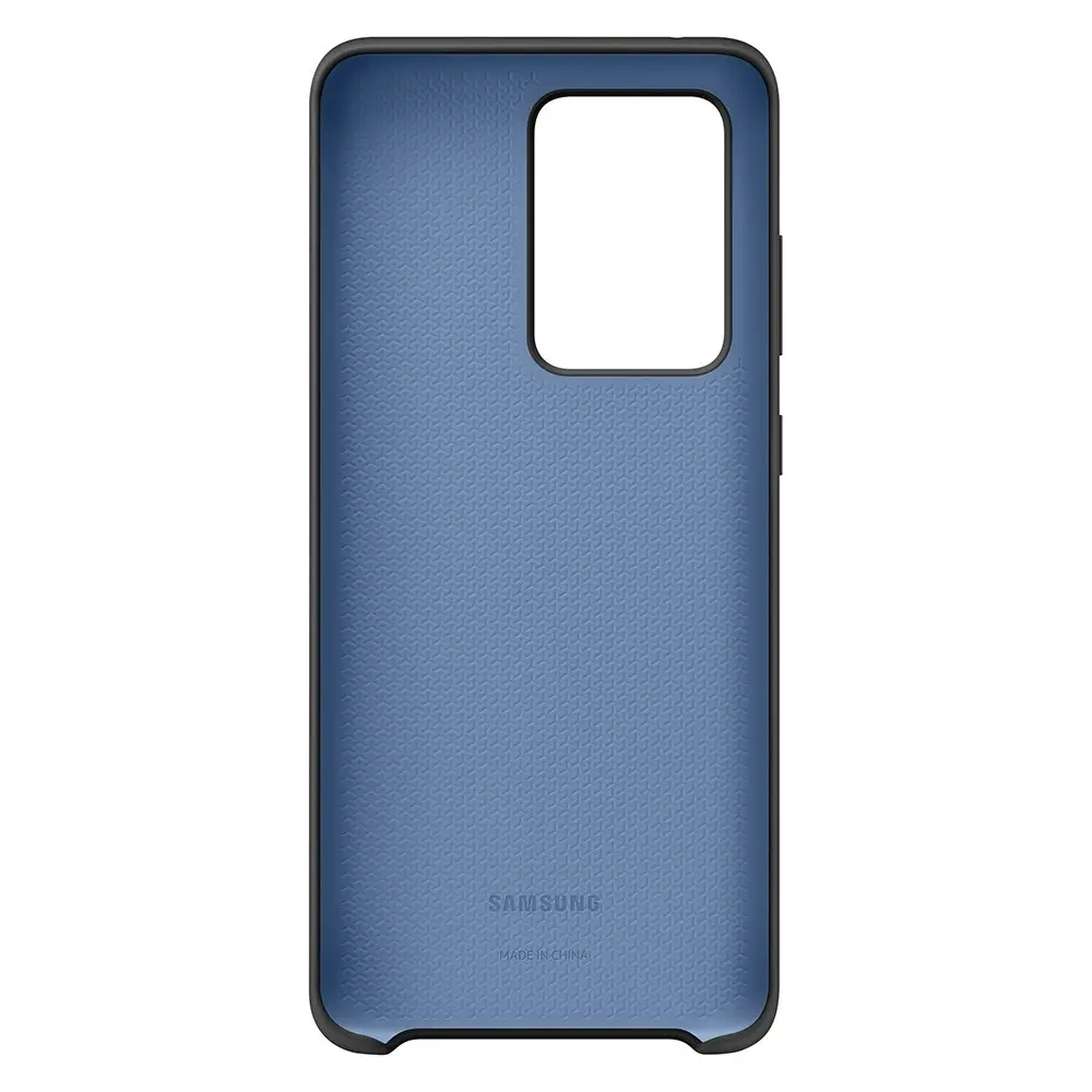 Samsung Silicone Cover Phone Cover For Galaxy S20 Ultra Black