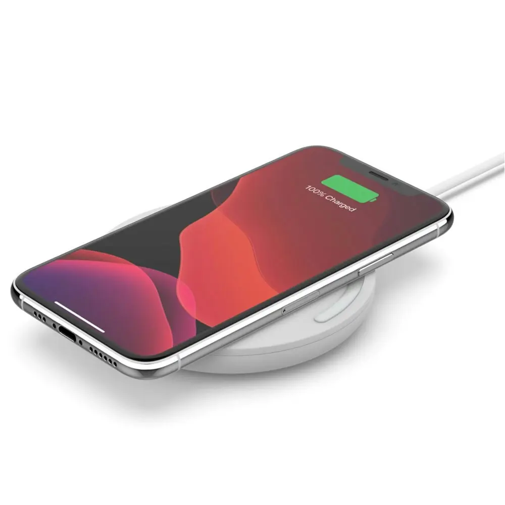 Belkin 10W Qi Wireless Charging/Charger Pad for Apple iPhone XS/11/12 PRO Max WH