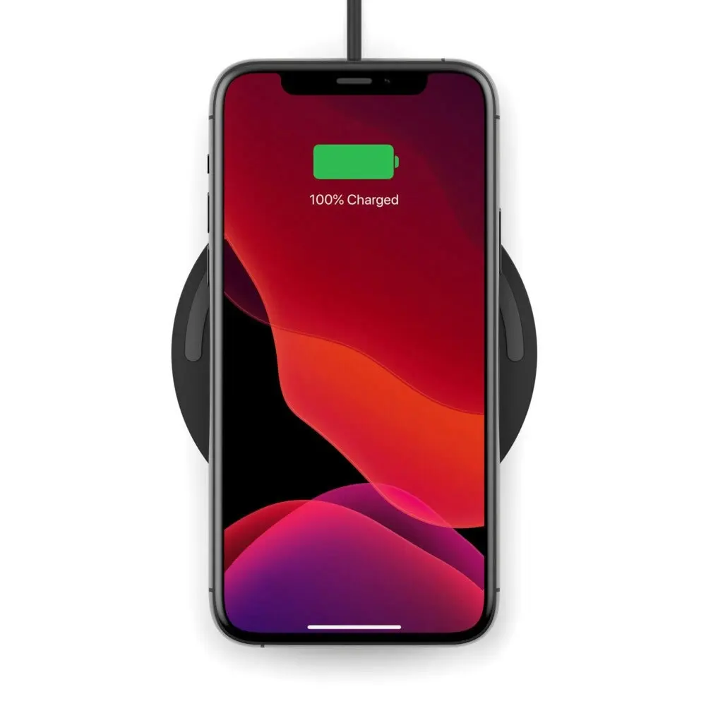 Belkin 10W Qi Wireless Charging/Charger Pad for Apple iPhone XS/11/12 PRO Max BK