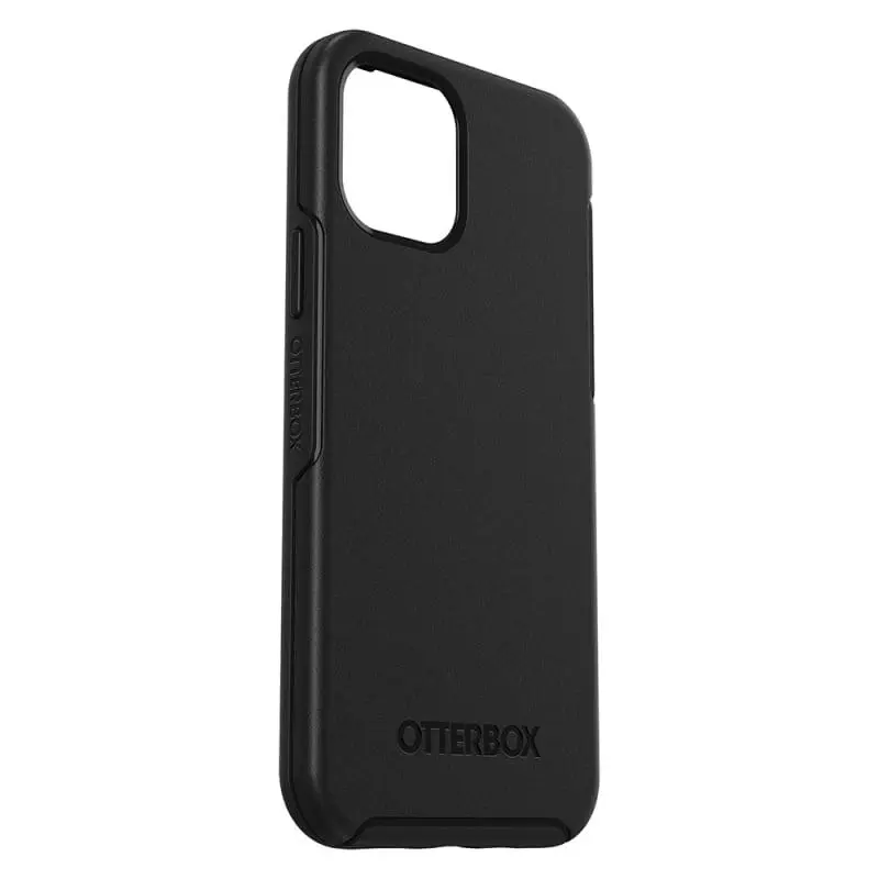 Otterbox Symmetry Case 6.7" Drop Proof Phone Cover for iPhone 12 Pro Max Black