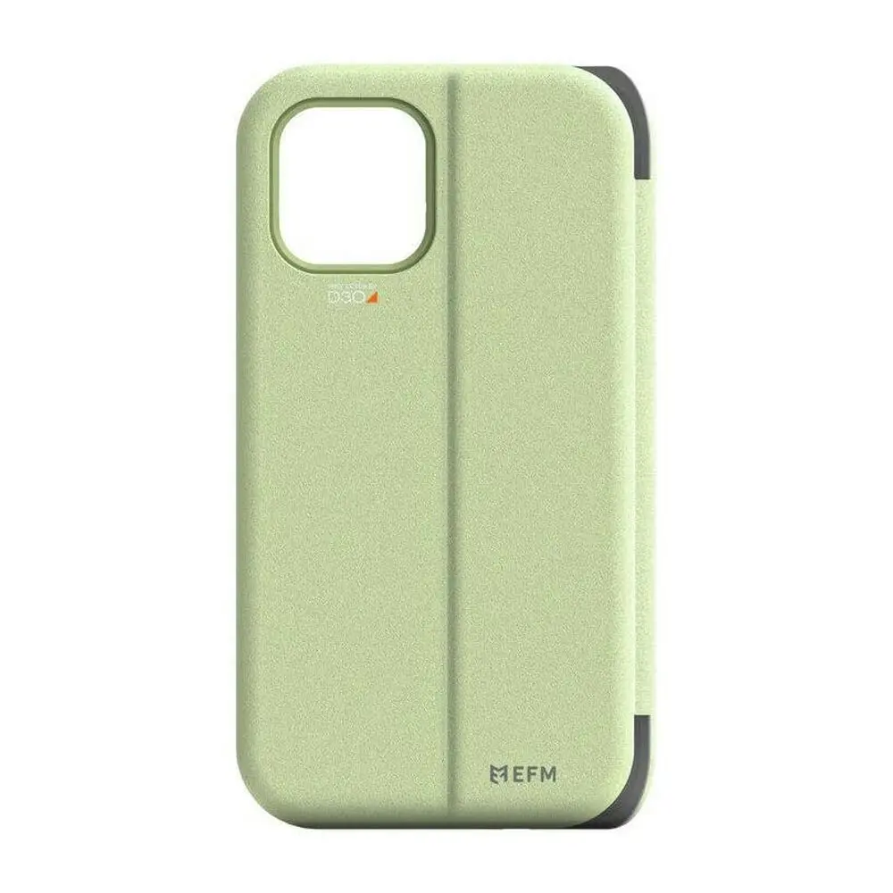 EFM Miami Wallet Armour D3O Cover For Apple iPhone 12 Pro Max 6.7in Pale Mint