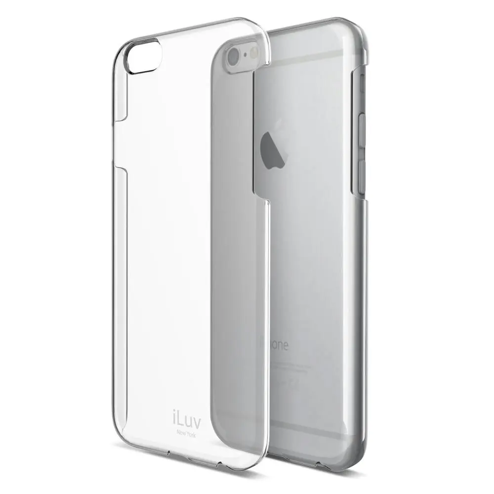 ILuv Gossamer Clear Hardshell Case Cover Protection for Apple iPhone 6/6s Plus