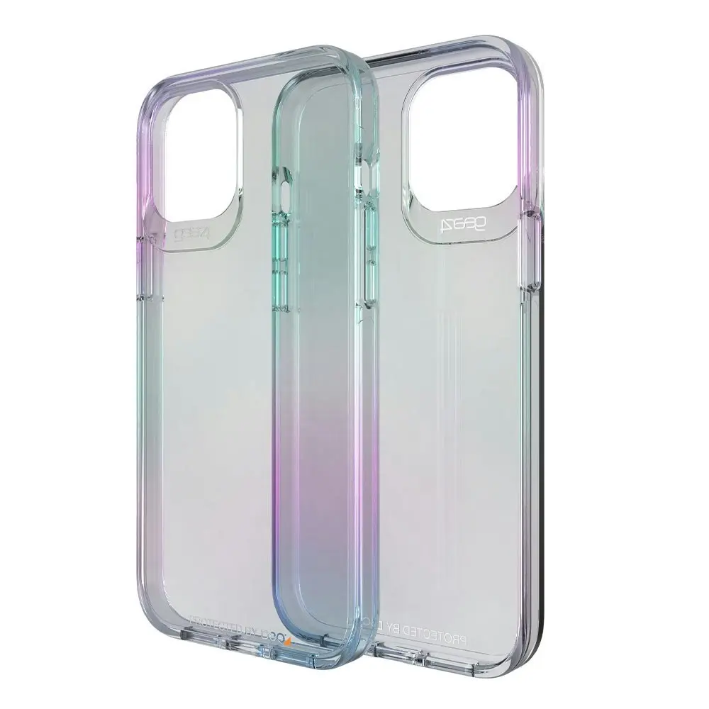 Gear4 D3O Crystal Palace Case Cover for Apple iPhone 12 Pro Max 6.7in Iridescent