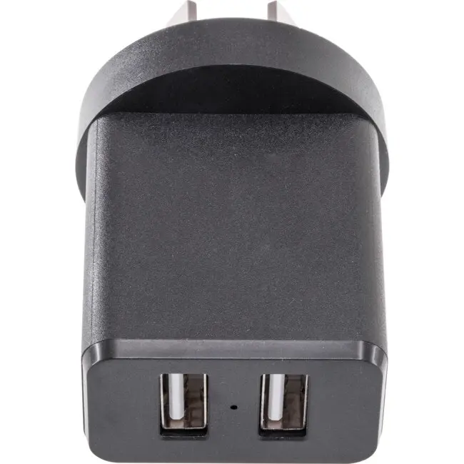 Doss Universal 5V DC 3.4A Dual Ports USB Wall Charger Adaptor Power Supply Black