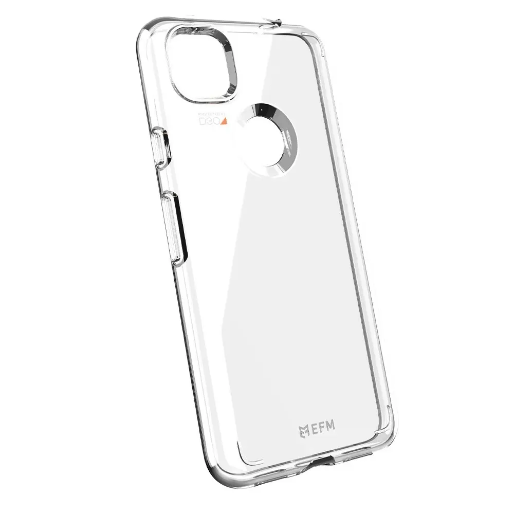 EFM Alaska Crystalex Clear D3O Impact Armour Cover/Case for Google Pixel 4A 5G