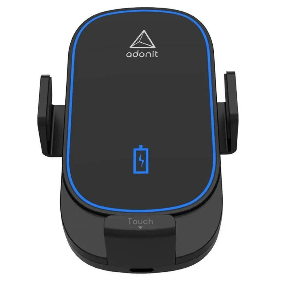 Adonit 15W Wireless Car Charger Smartphones Mount w/50mAh Battery USB-C Port