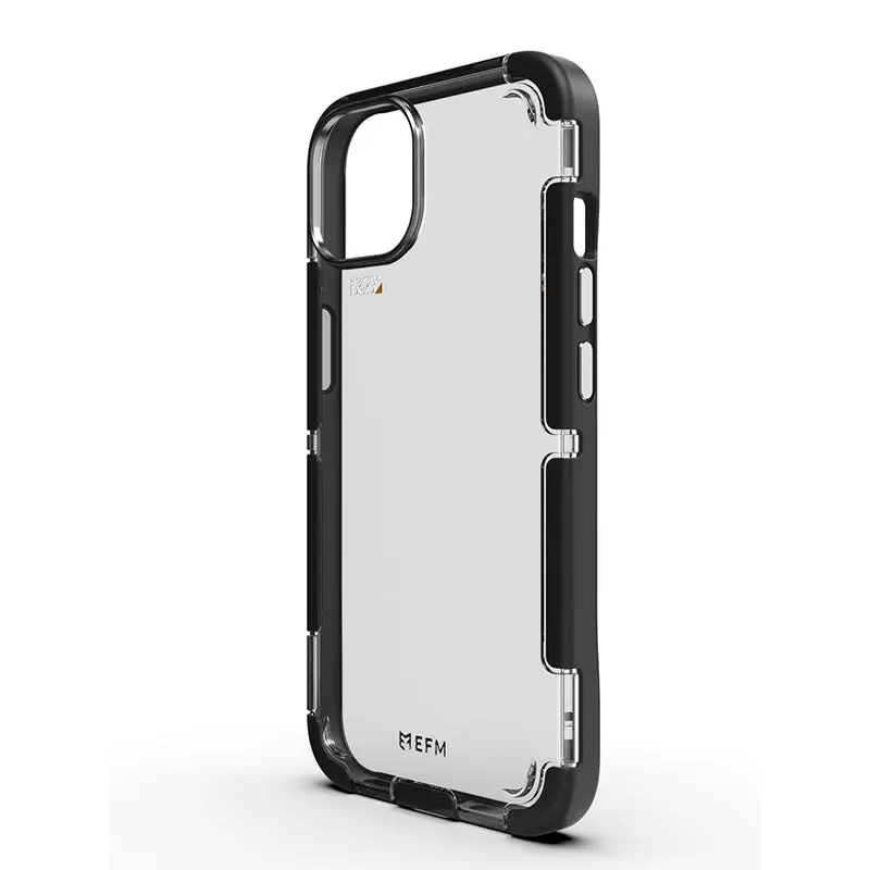 EFM Cayman Case Armour Protector w/ D3O 5G Signal Plus for iPhone 13 Mini Carbon