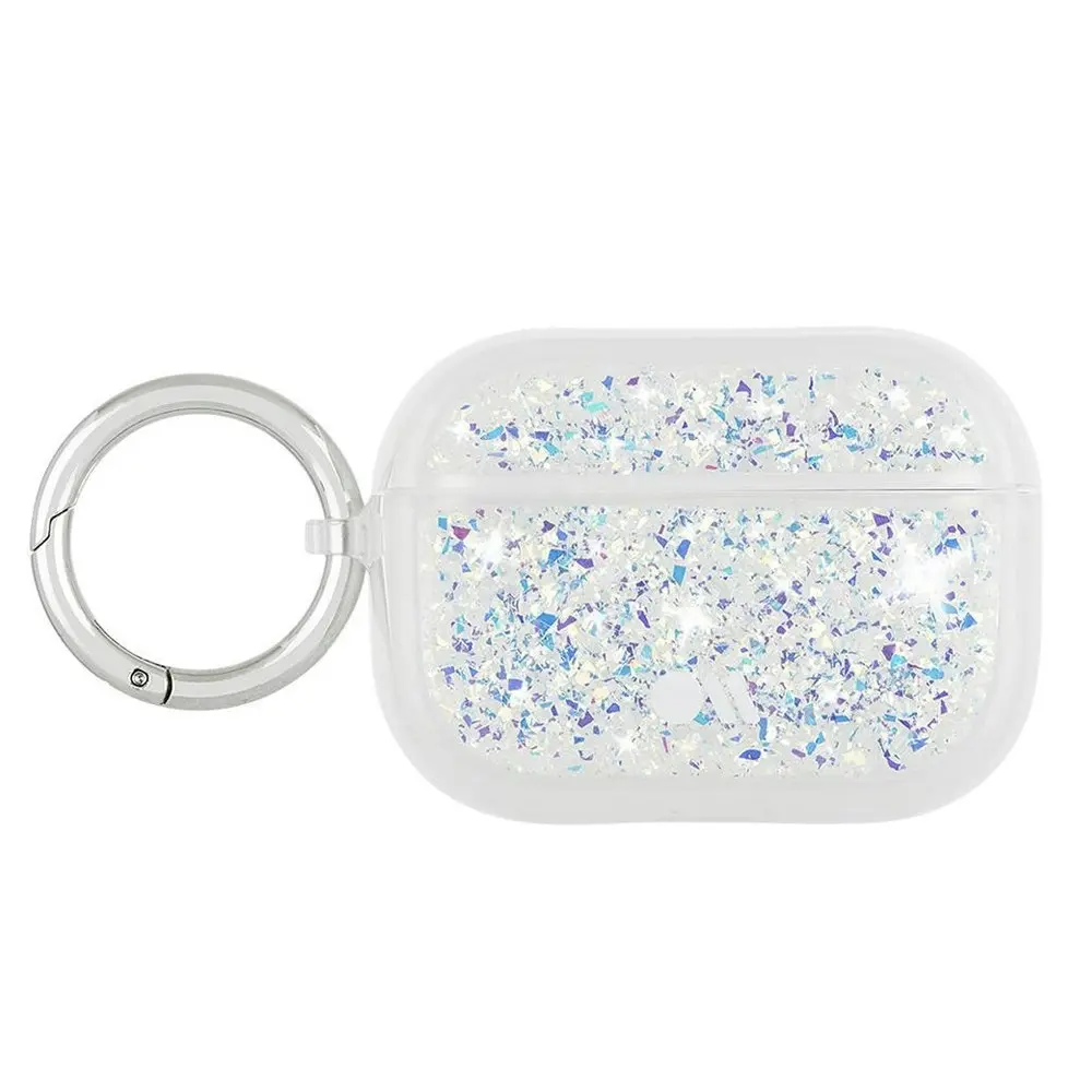 Case-Mate Twinkle Case Cover Protection w/ Ring Clip for Apple AirPods Pro Multi