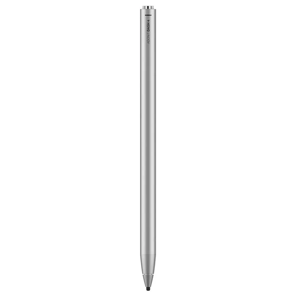 Adonit Dash 4 Universal 15cm Stylus Pen for iPad/iPhone/Samsung Phones Silver