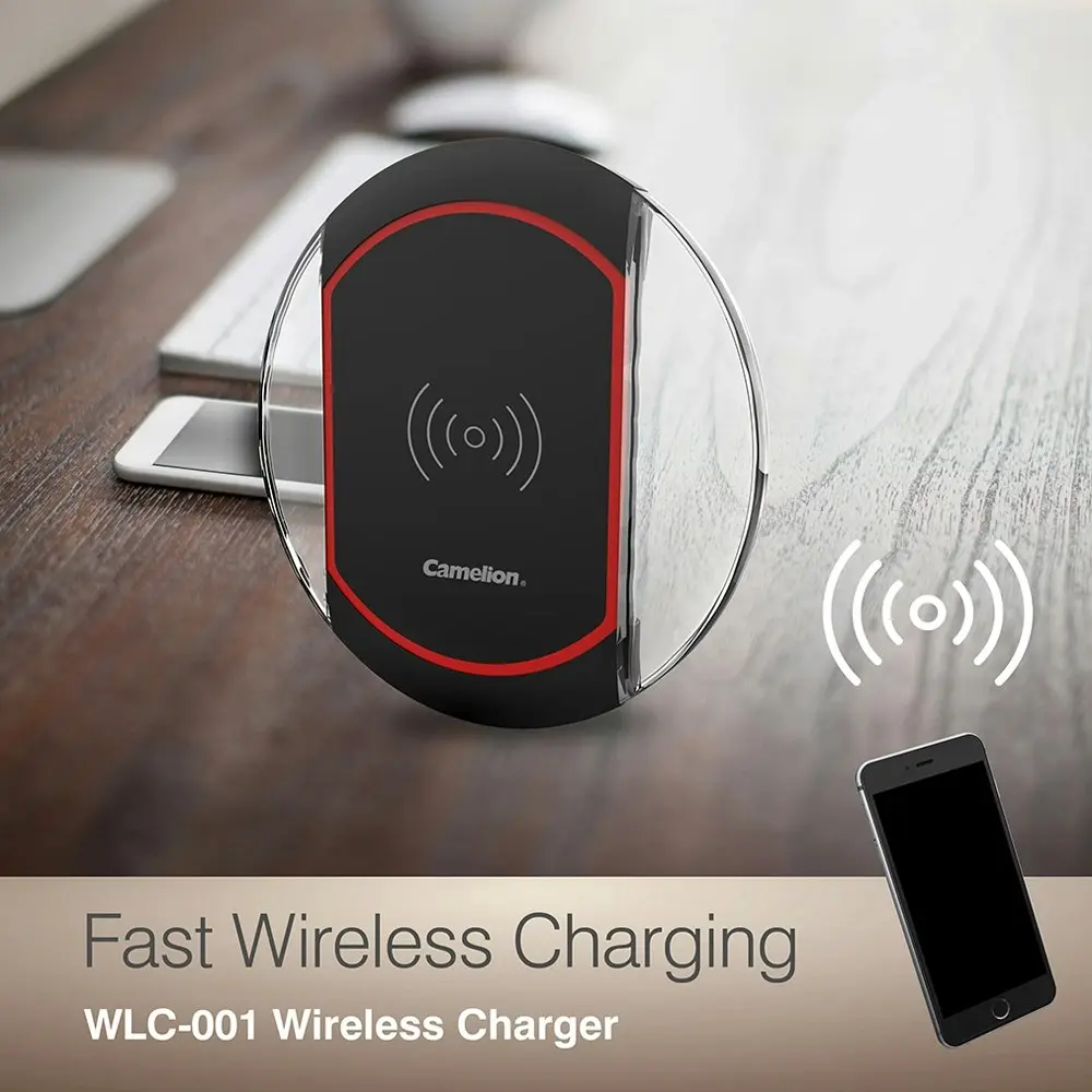 Camelion Qi Wireless Charger 5W Charging Pad for iPhone 12/12 Pro Samsung S21+