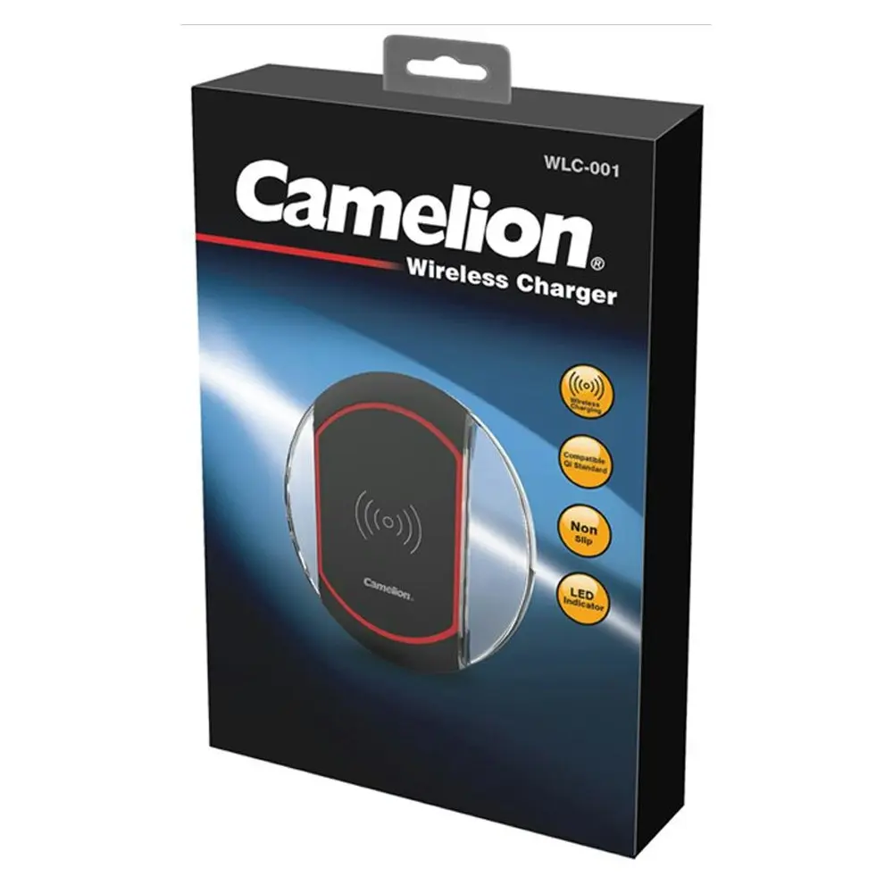 Camelion Qi Wireless Charger 5W Charging Pad for iPhone 12/12 Pro Samsung S21+