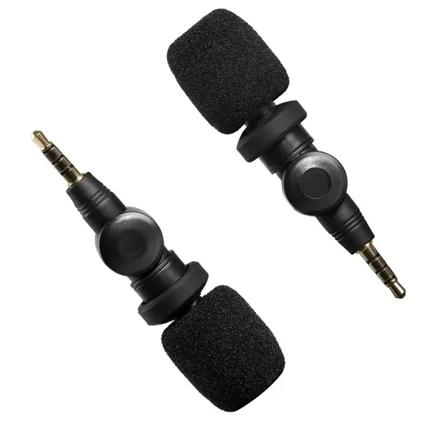 Saramonic SmartMic Mini TRS Microphone for iOS/Android 3.5mm Mobile Phones Black