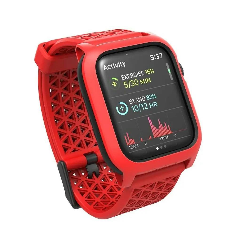 Catalyst V2 Red Cover Impact Protection Case For 44mm Apple Watch Series 6/SE/4