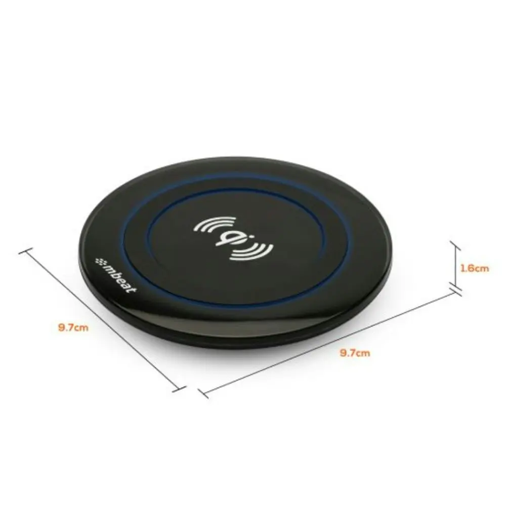 mBeat Gorilla Power 10W Qi Certified Wireless Charging Pad Fast Charge Devices