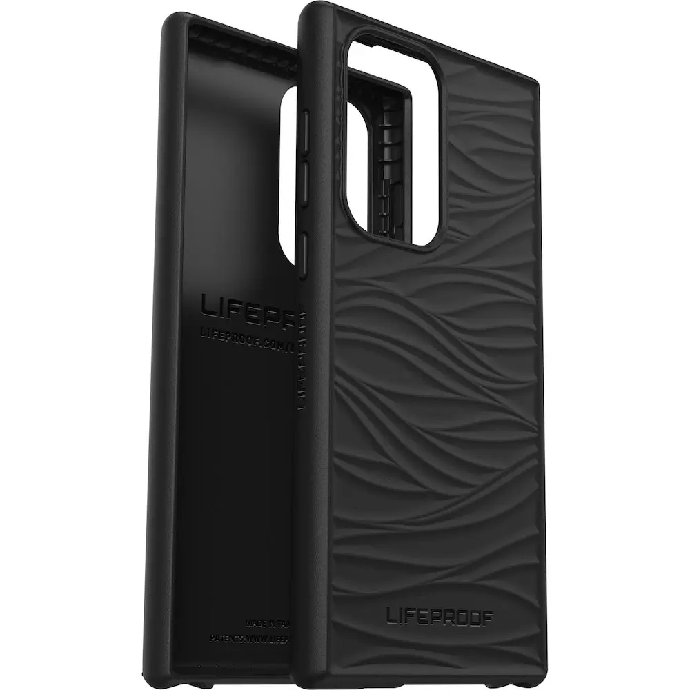 LifeProof Wake Phone Case Drop Proof Cover For Samsung Galaxy S22 Ultra Black