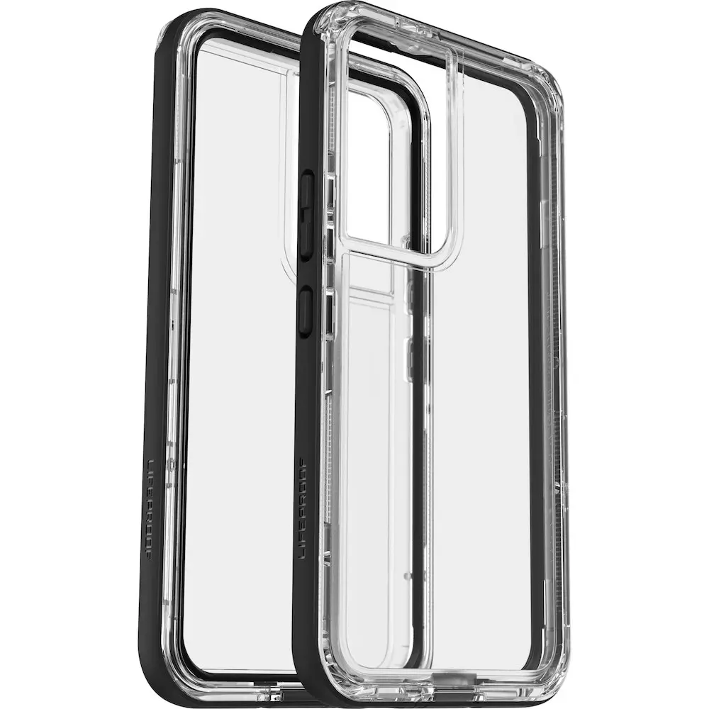 LifeProof Next Case Drop Proof Clear Cover For Samsung Galaxy S22 Black Crystal