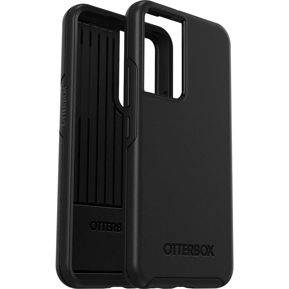 Otterbox Symmetry Antimicrobial Phone Case Cover For Samsung Galaxy S22 Black