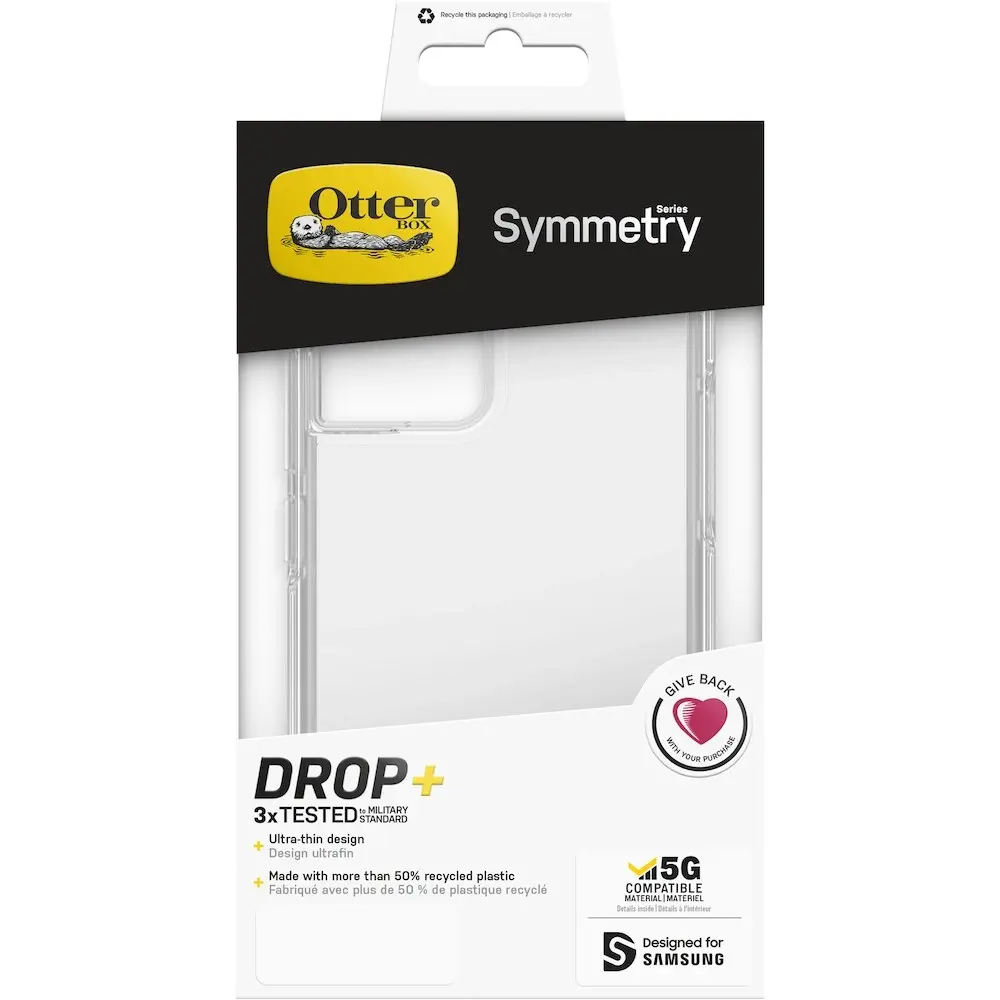 Otterbox Symmetry Phone Case Slim Cover Protection For Samsung Galaxy S22 Clear