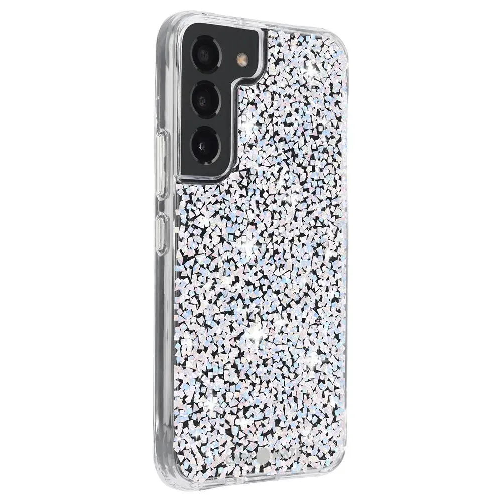 Case-Mate Twinkle Phone Antimicrobial Case Cover For Samsung Galaxy S22 Diamond