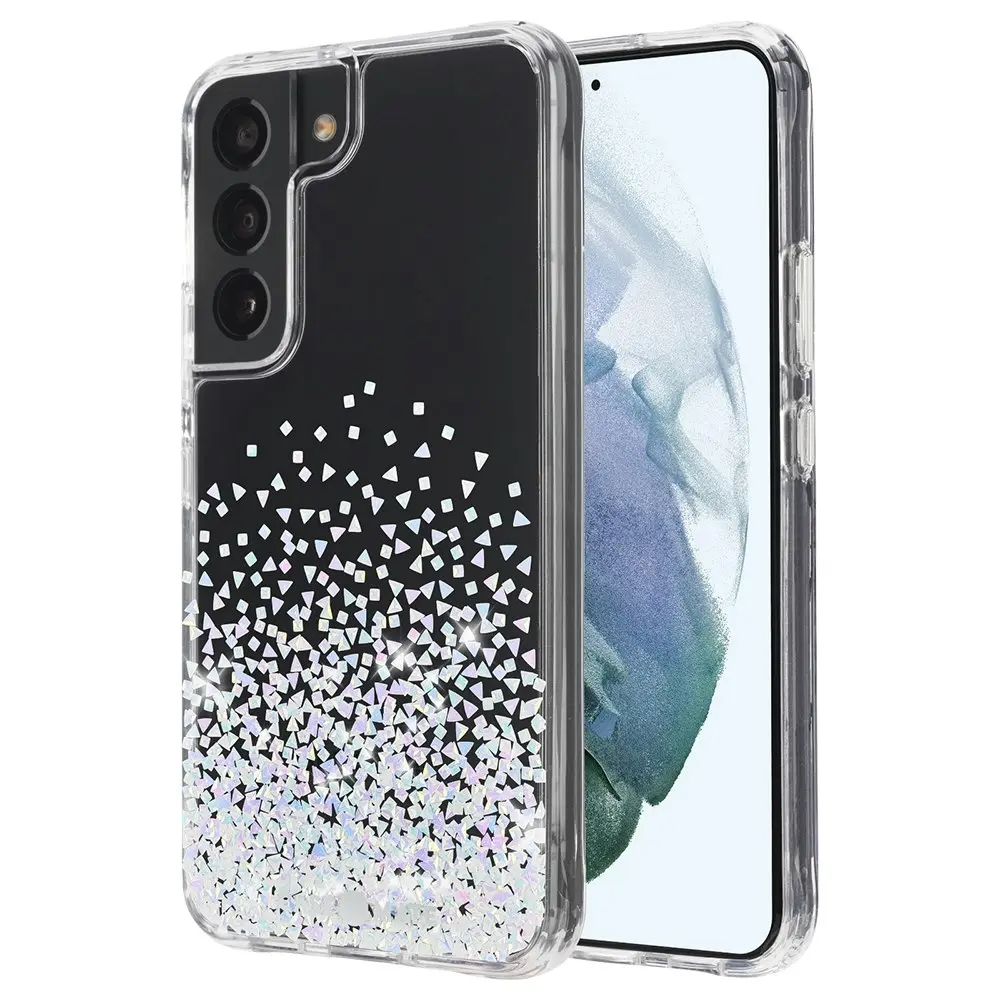 Case-Mate Twinkle Ombre Phone Case Antimicrobial For Samsung Galaxy S22 Diamond