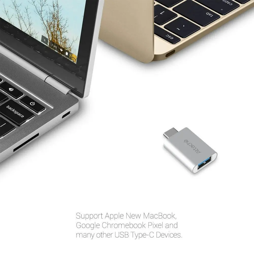 mBeat Attaché Male USB-C Adaptor to Female USB 3.1 for MacBook Google Chromebook