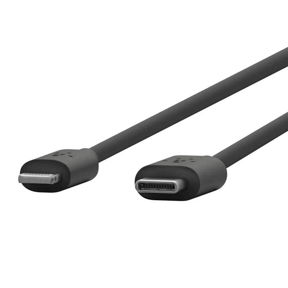 Belkin Boost Charge/Sync 1.2M USB-C Lightning MFI-Certified Cable for iPhone BLK