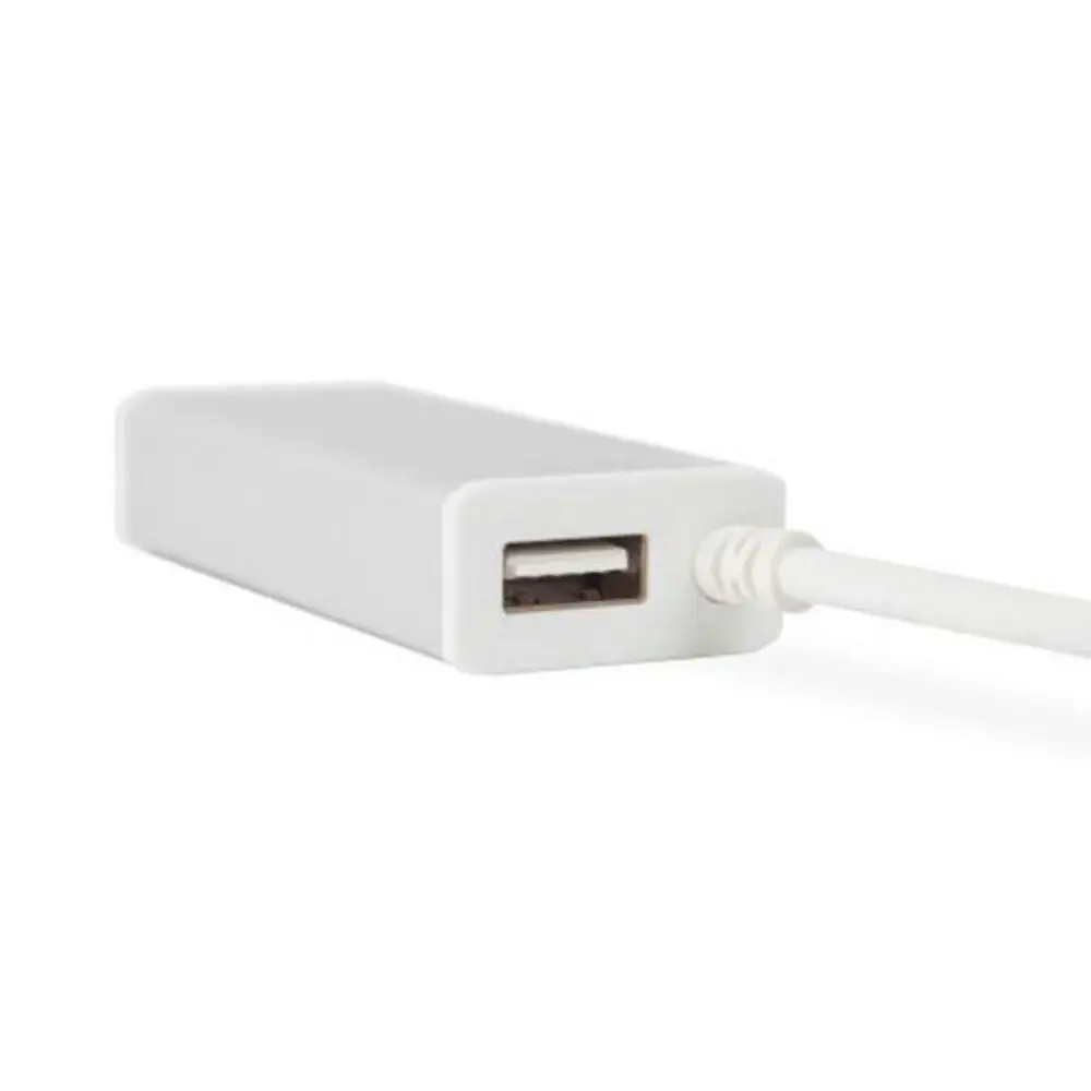 Moshi USB-C To Gigabit Ethernet Adapter Fast 1000Mbps Data Transfer w/USB-A Port