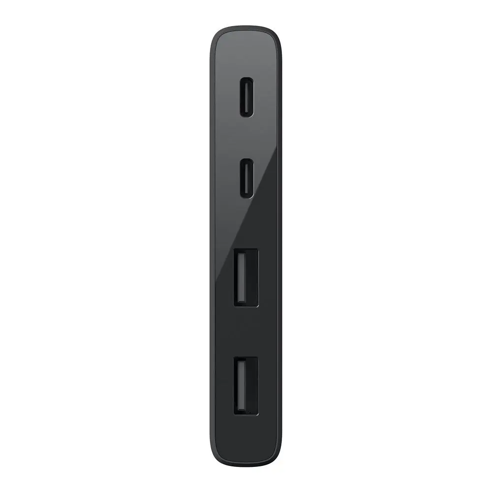 Belkin 5Gbps USB-C To 2x USB C & 2x USB-A Ports Mini Hub f/Laptops/Macbook Black