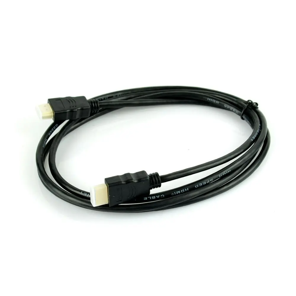 2PK mBeat 1.8m Gold Plated V1.4 HDMI Cable Full Ultra HD 1080p 3D Ethernet Speed