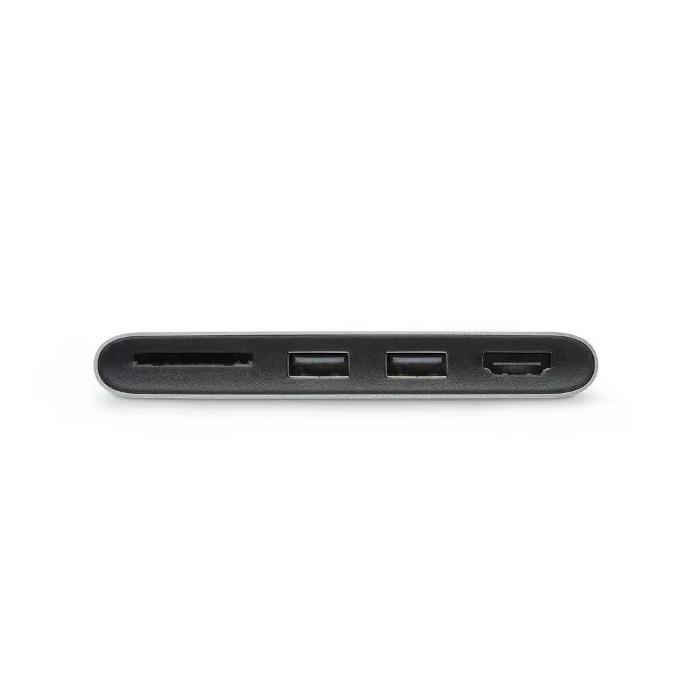 Moshi USB-C Multimedia Adapter Hub w/HDMI/USB-A/SD Card Reader For MacBook/PC