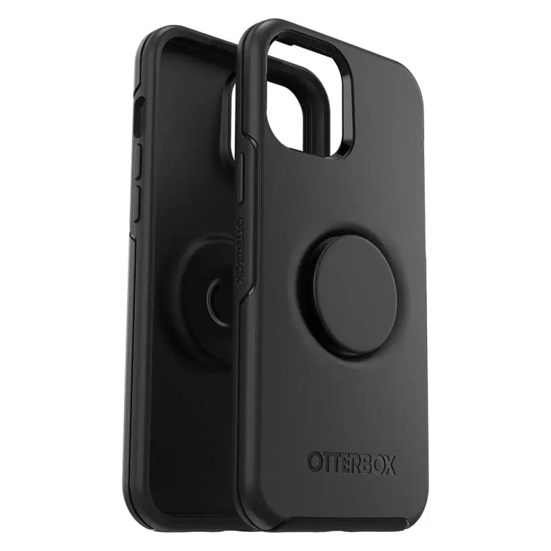 Otterbox Otter+Pop Symmetry 5.4" Drop Proof Case for iPhone 12 Mini Black