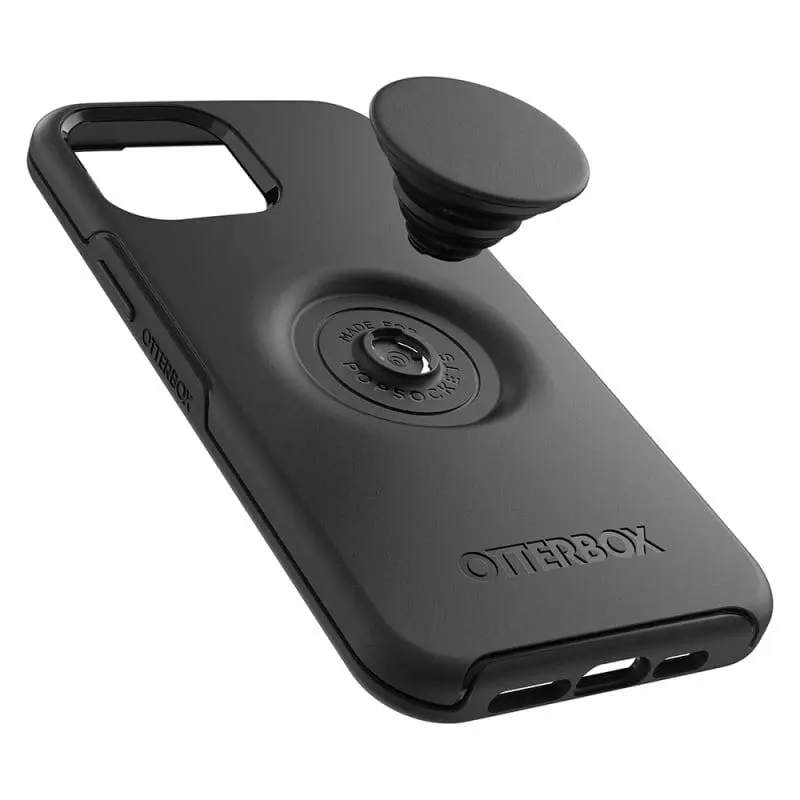 Otterbox Otter+Pop Symmetry 5.4" Drop Proof Case for iPhone 12 Mini Black