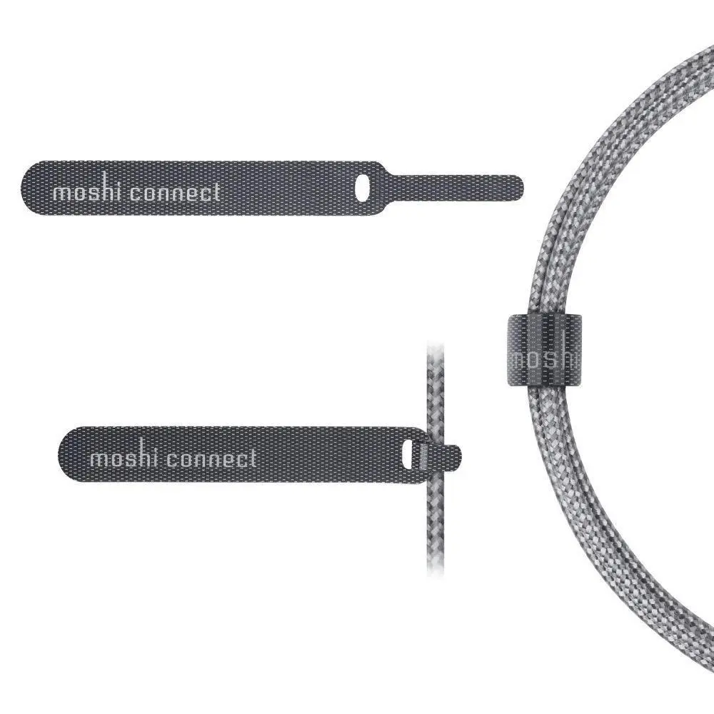 Moshi Integra USB-C to USB-C Charge/Sync 2M Braided Cable For Phones/MacBook