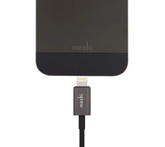 Moshi Home/Car USB-A to Lightning MFI-Certified Charging 1M Cable For iPhone BLK