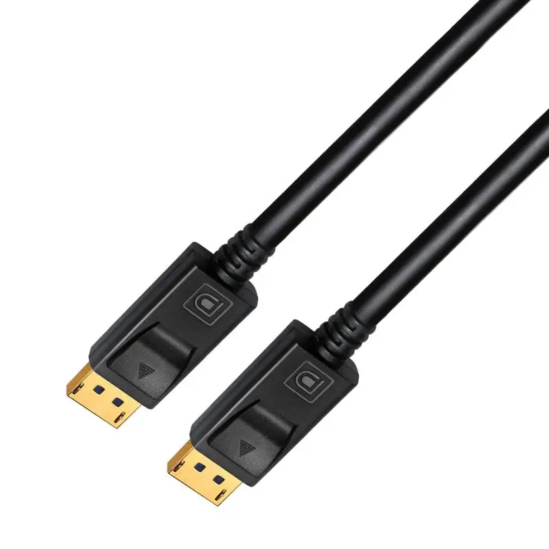 Cruxtec 5m Male to M DisplayPort 1.2 4K HD Display Port Cable Connector Black