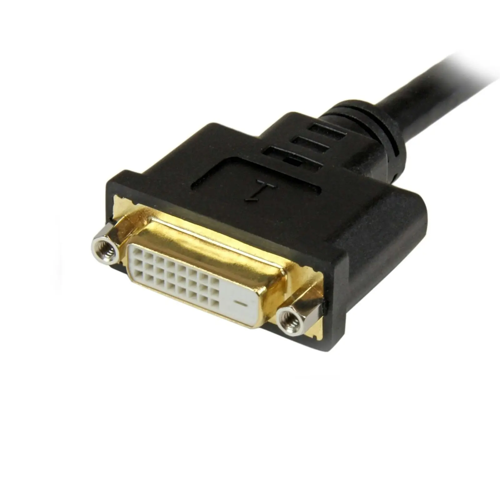 StarTech 8in Wyse DVI Splitter Male to Female Cable Connector DVI-I to DVI-D/VGA