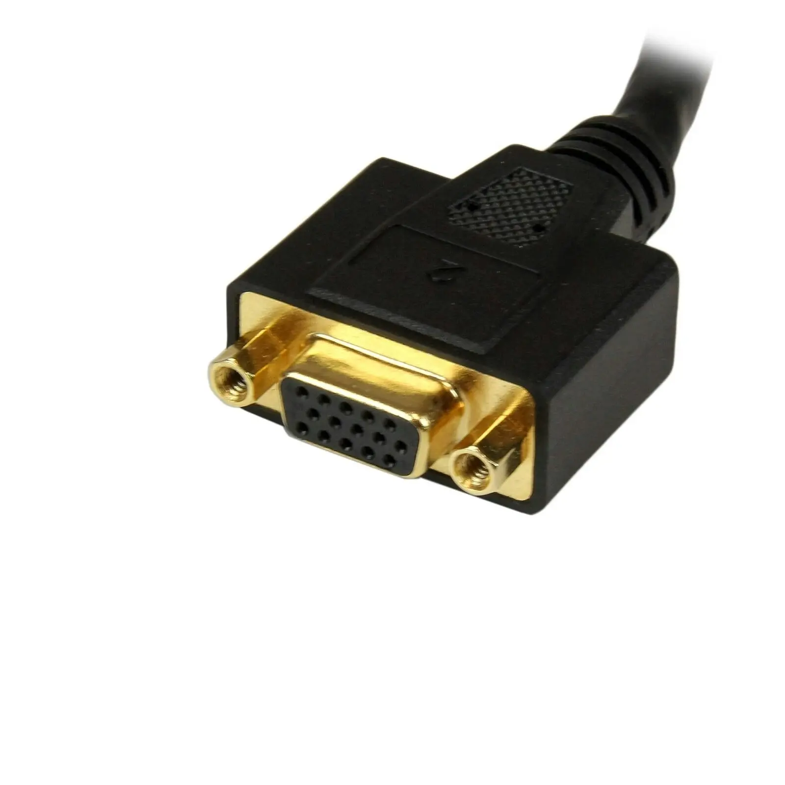 StarTech 8in Wyse DVI Splitter Male to Female Cable Connector DVI-I to DVI-D/VGA